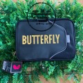 Bao Vợt Butterfly 2 Ngăn Chữ Vàng