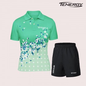 Combo Quần Áo Tenergy Lăng Kính Màu Xanh Dương Nhạt