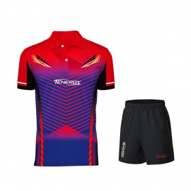 Combo Quần Áo Tenergy Diamond Màu Đỏ