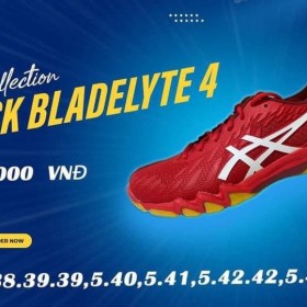 Giày Asics Attack Bladelyte 4 Màu Đỏ