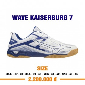 Mizuno Wave Kaiserburg 7 (Xanh Trắng)