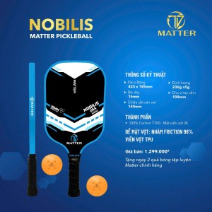MATTER PICKLEBALL NOBILIS - XANH DA